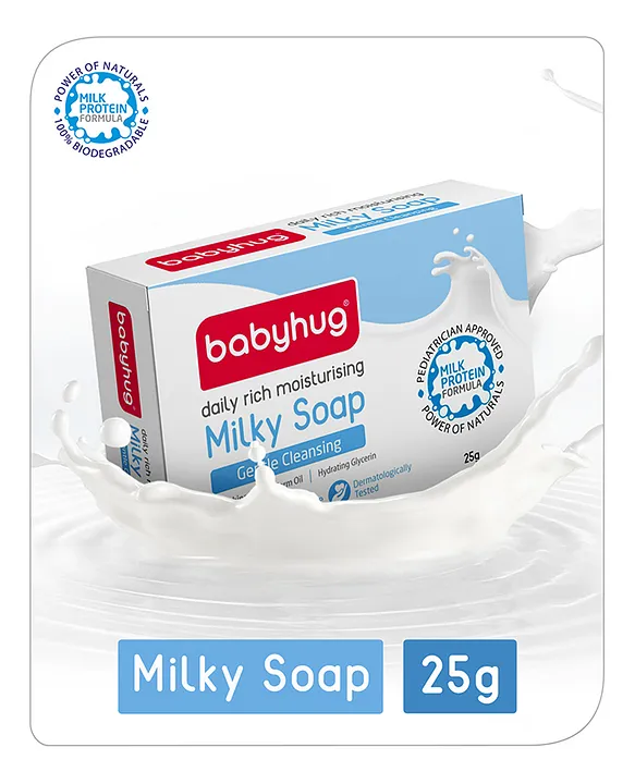 Babyhug milky soap