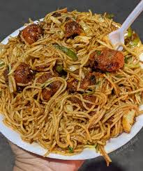manchuriyan noodles half