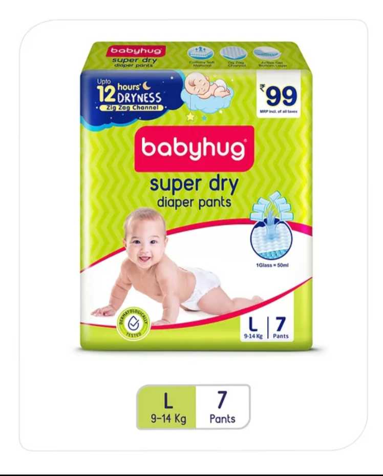 Babyhug superdry  L  (diper pants)