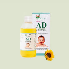 ad vitamin baby massage oil 100ml