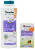 himalaya baby pwder 200gm + free soap