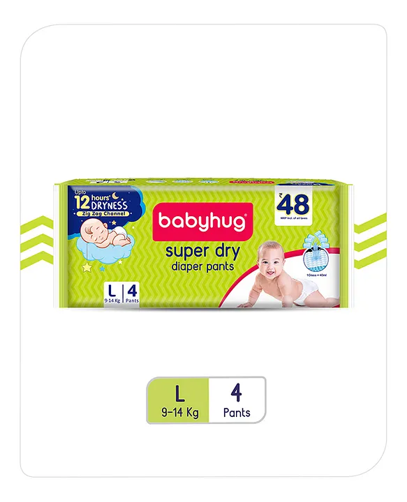 Babyhug superdry  L  (diper pants)