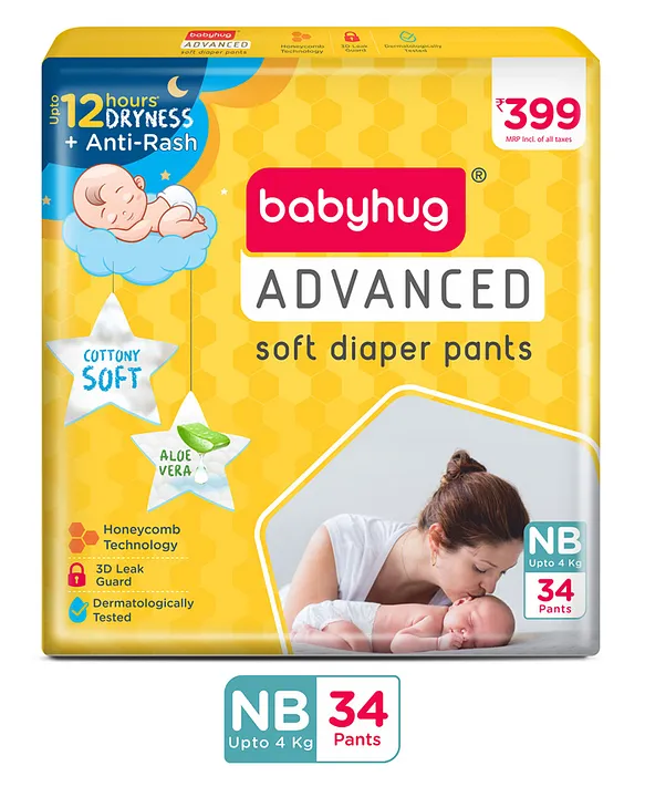 Babyhug advanced NB (diaper pants)