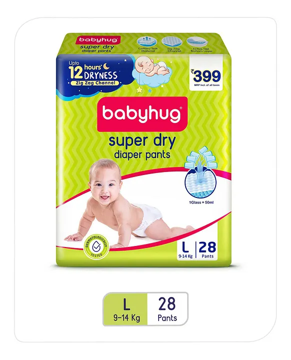 Babyhug superdry  L  (diper pants)
