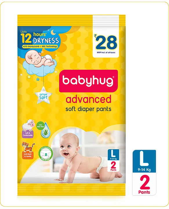 Babyhug advanced L ( diapers )